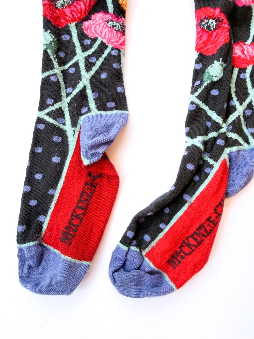 Mackenzie Childs Floral Knee Floral High Socks - Picture 3 of 4